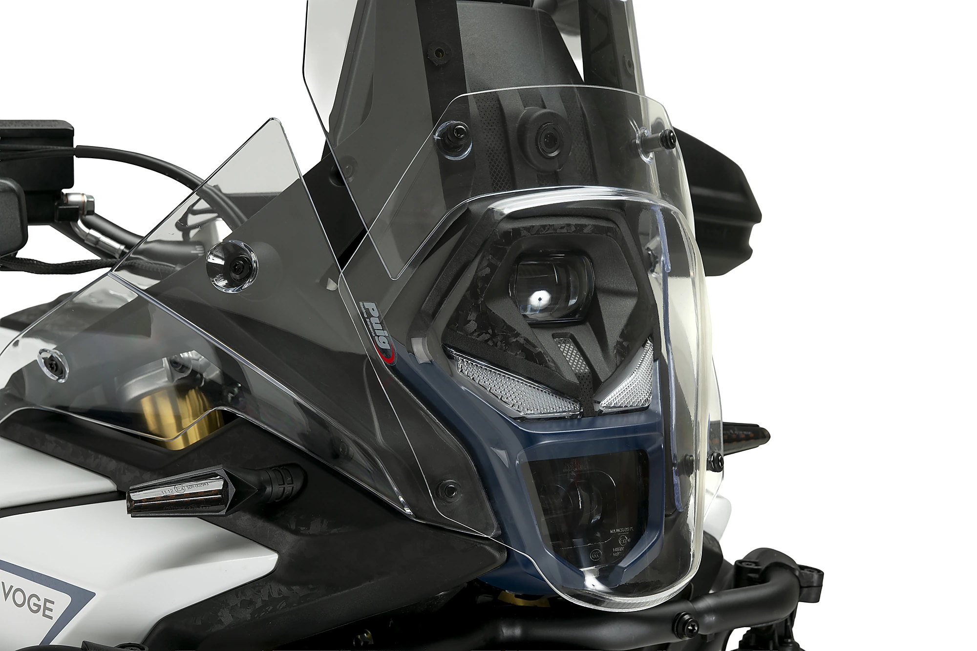 Headlight protector PUIG 22940W transparent
