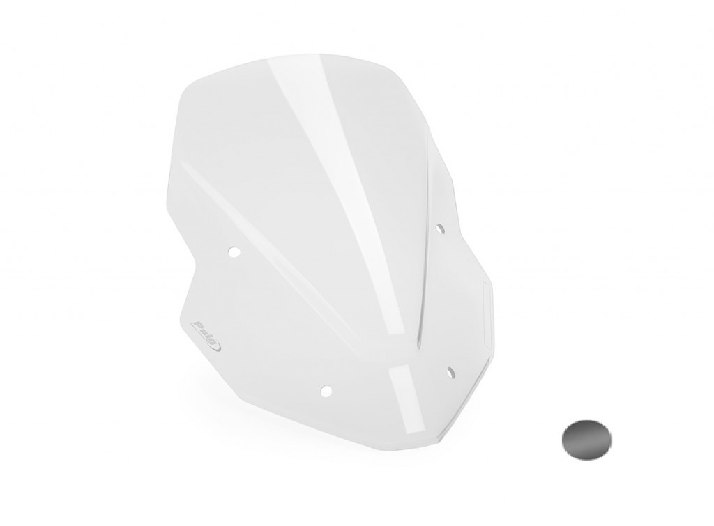 Windscreen PUIG SPORT 23076F dark smoke