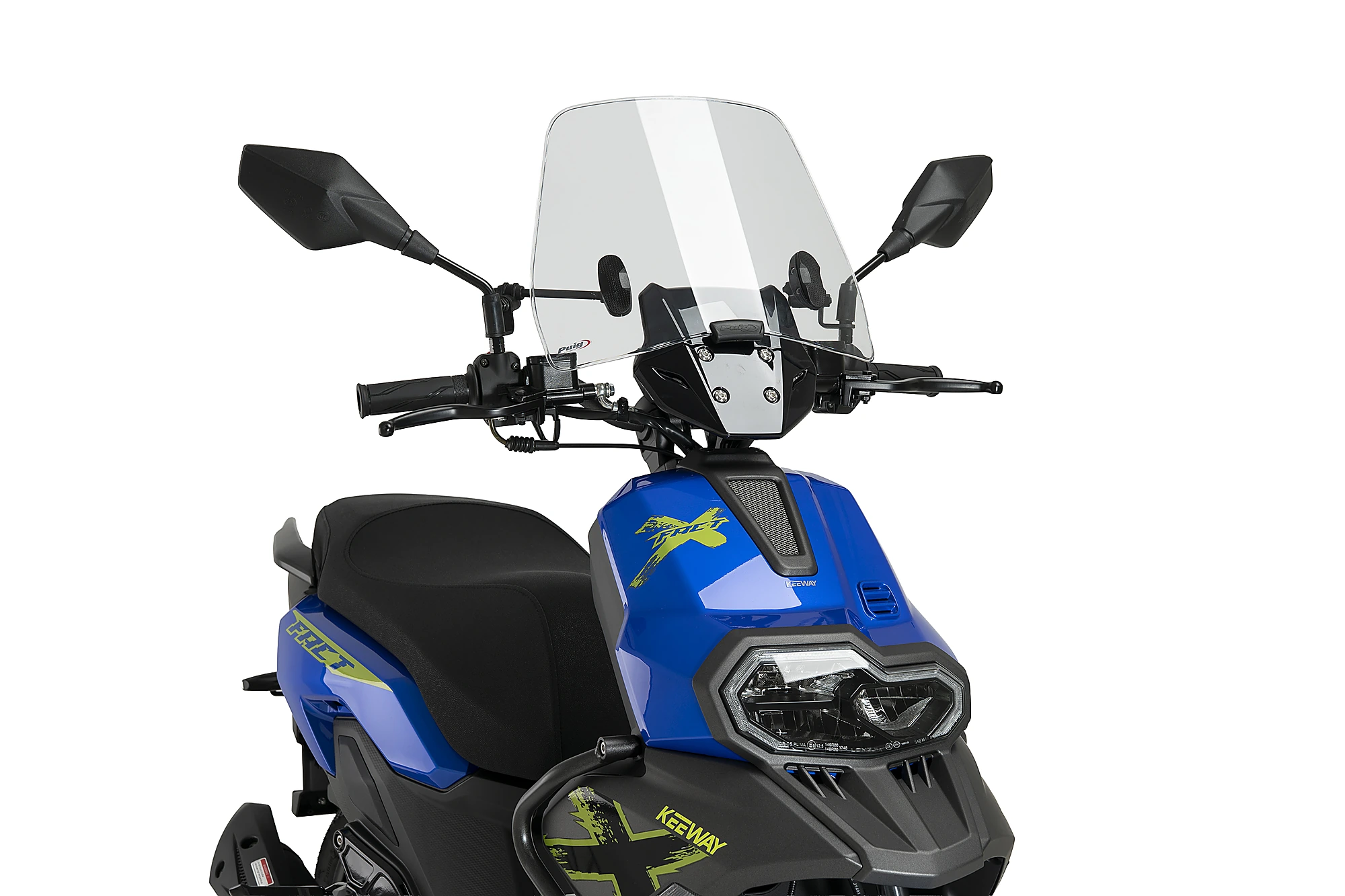 Windshield PUIG TRAFIC 23152H smoke