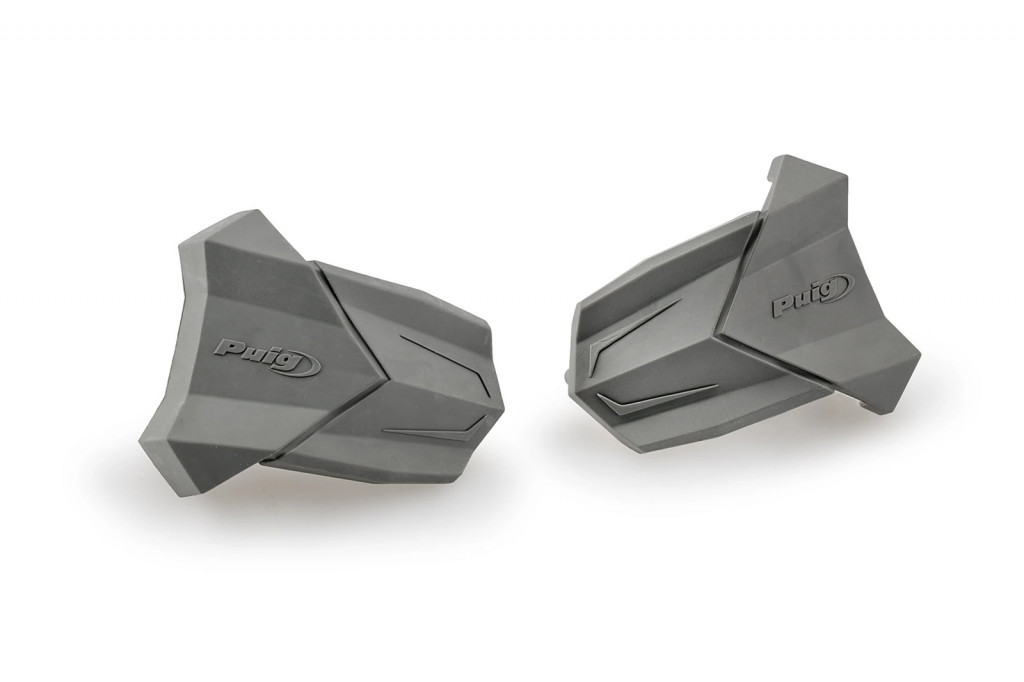 Spare rubber end protector PUIG R19 3148U grey