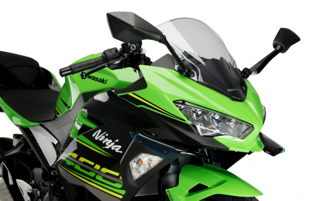 Side spoilers PUIG DOWNFORCE 3172A plavi
