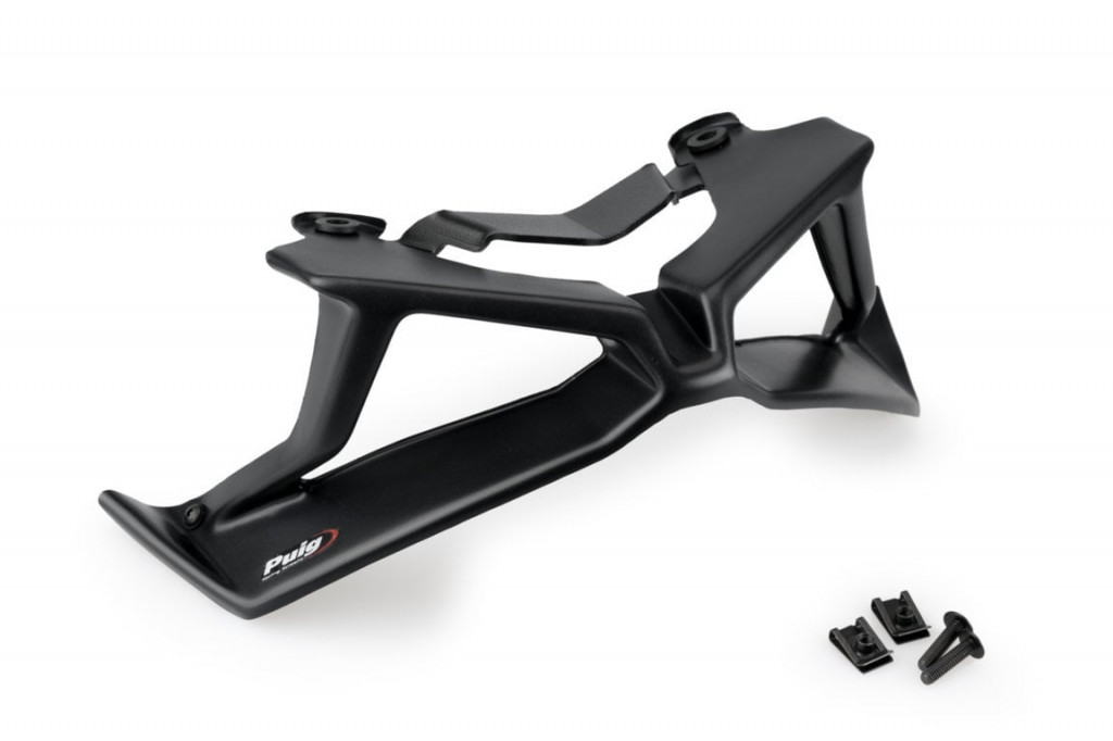 Front spoiler PUIG NAKED 3482J matt black