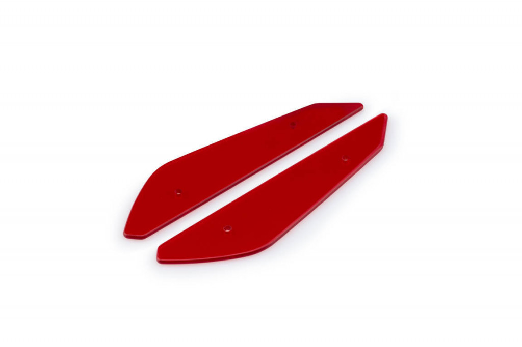 Side spoilers PUIG DOWNFORCE 3614R crven