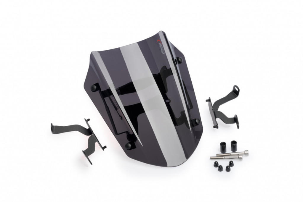 Windshield PUIG NEW. GEN SPORT 3773F dark smoke adjustable
