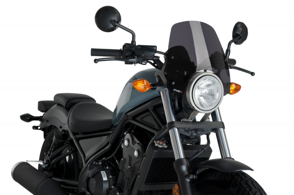 Windshield PUIG NEW GEN. SPORT 3829F dark smoke