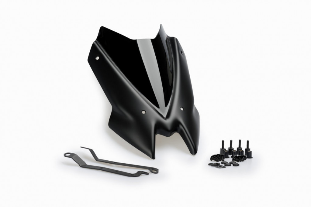 Windshield PUIG NEW. GEN SPORT 3840N Crni