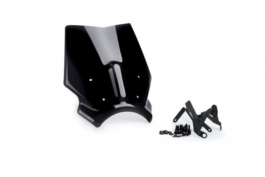 Windshield PUIG NEW GEN. SPORT 3858N Crni