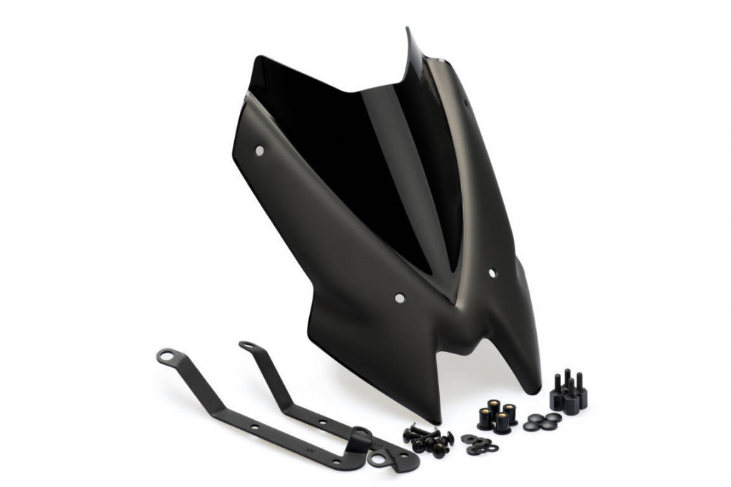 Windshield PUIG NEW GEN. SPORT 3864N Crni