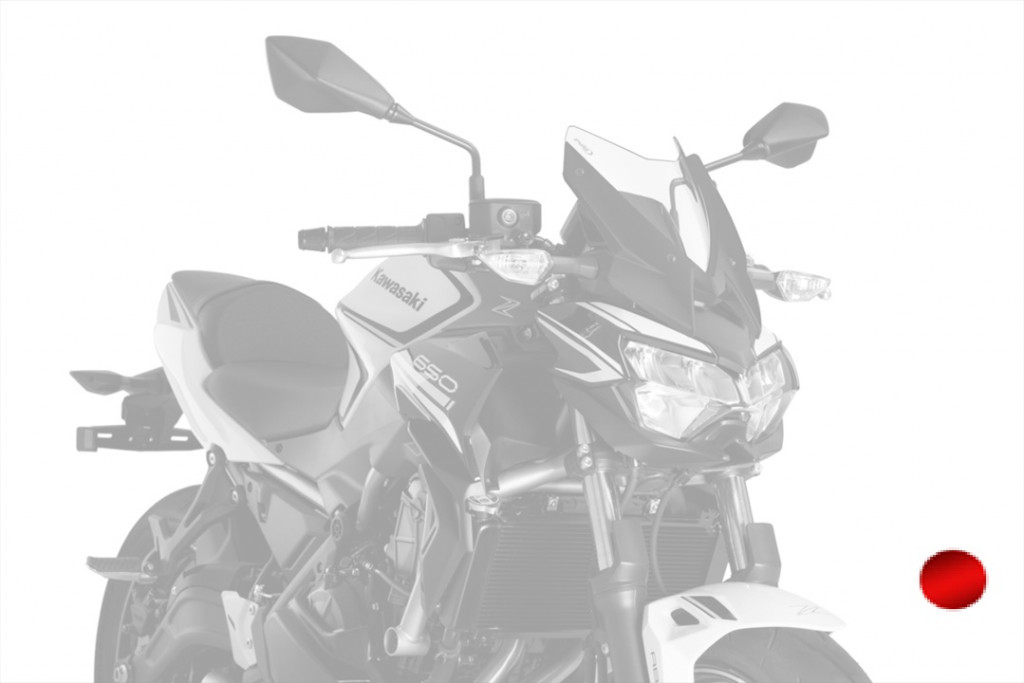 Windshield PUIG NEW GEN. SPORT 3864R crven