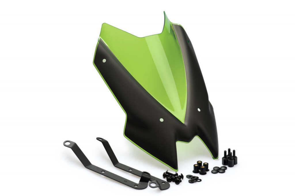 Windshield PUIG NEW GEN. SPORT 3864V green