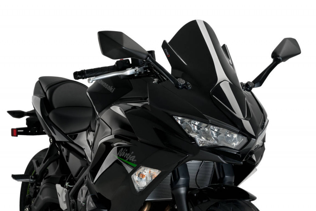 Windscreen PUIG Z-RACING 3881N Crni