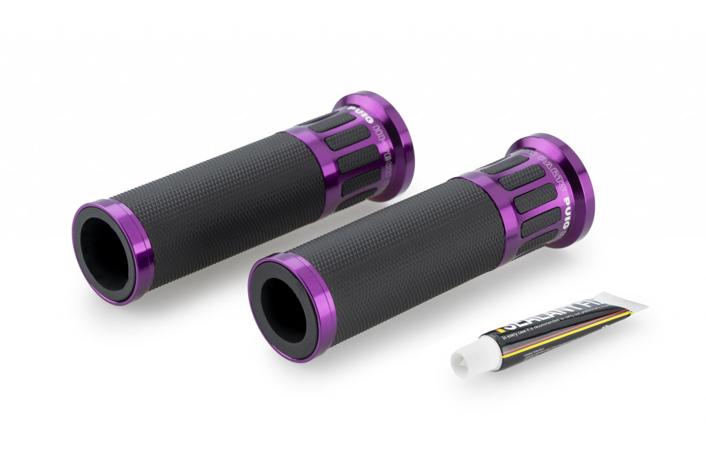 Gripi PUIG RACING 5879L purple 119mm