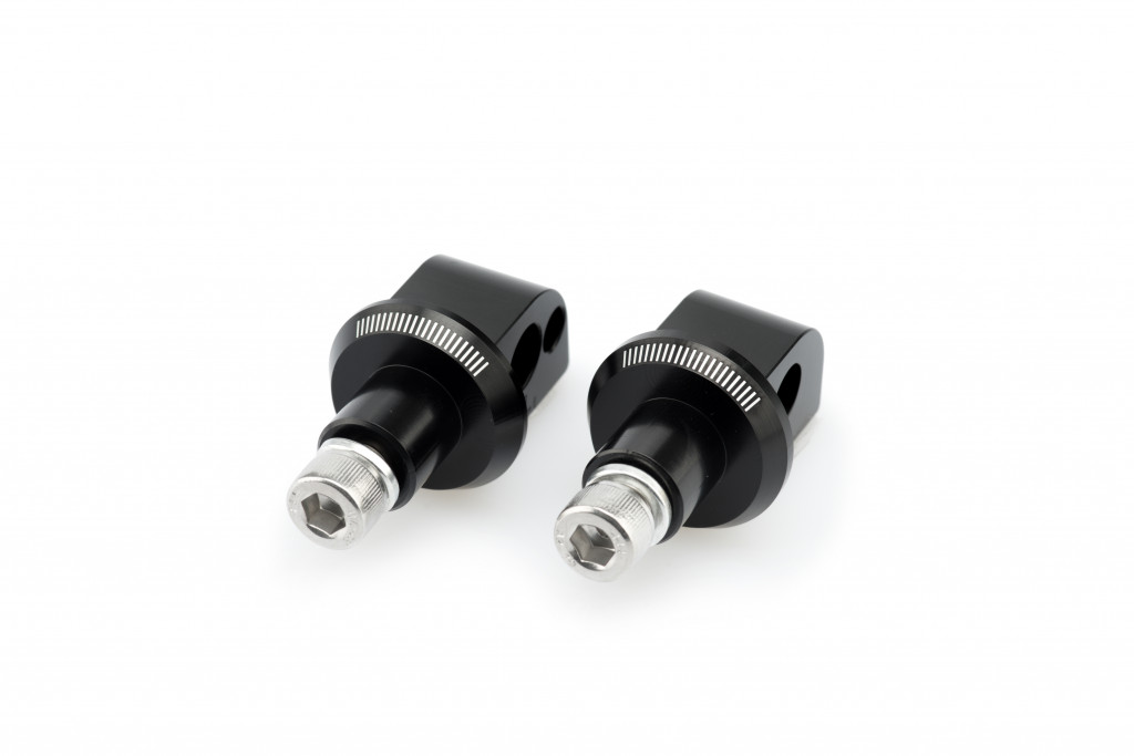 Footpeg adapters PUIG 6349N Crni