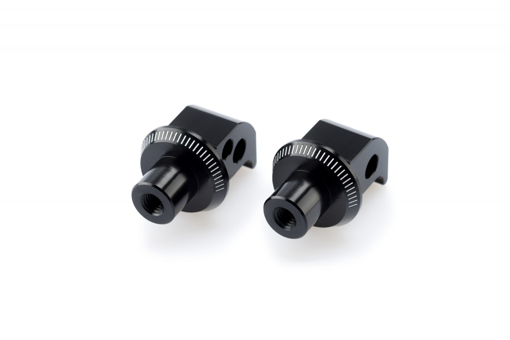 Footpeg adapters PUIG 6357N Crni