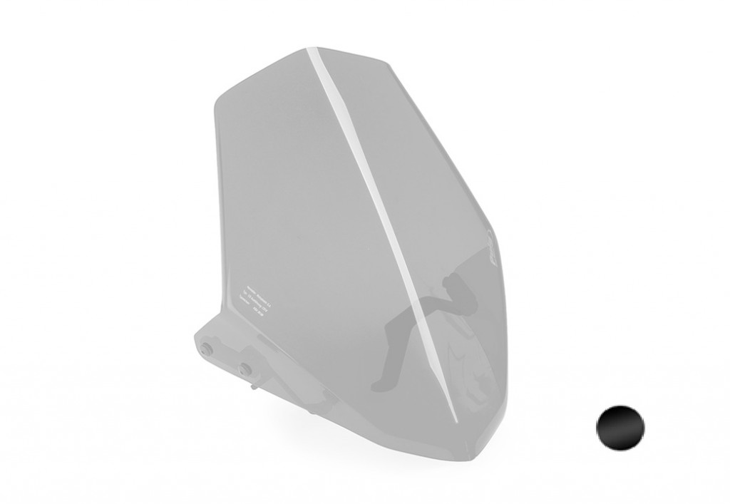 Windshield PUIG NEW GEN. SPORT 6437N Crni