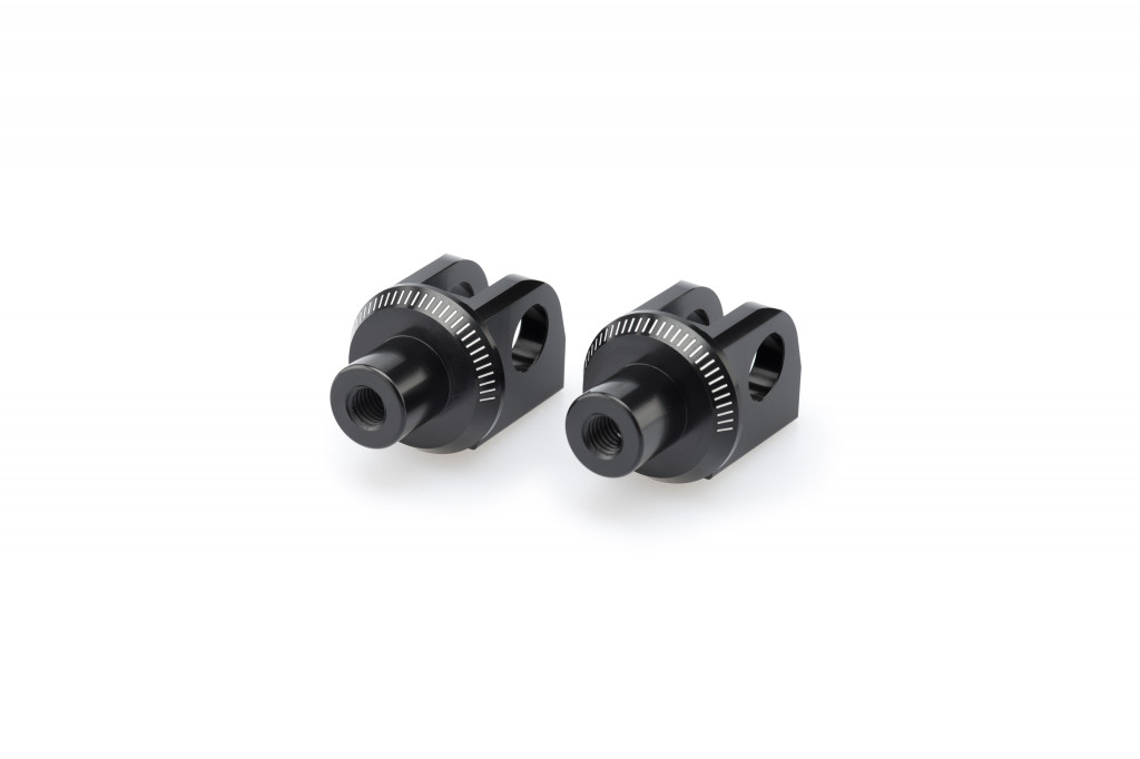 Footpeg adapters PUIG 6450N Crni