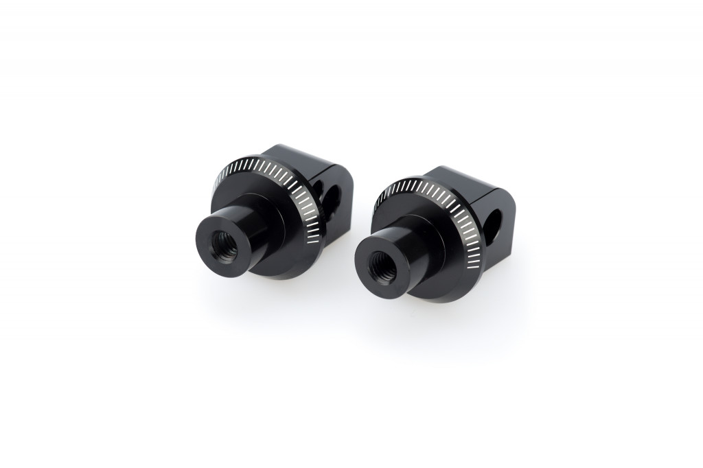 Footpeg adapters PUIG 6458N Crni