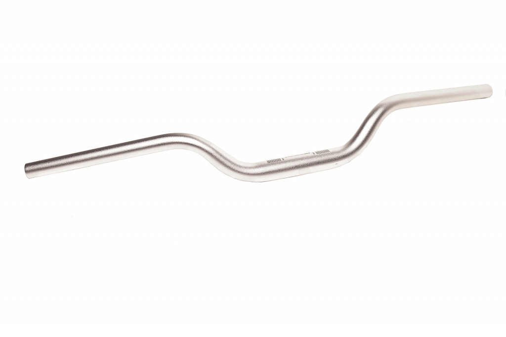 Handlebar PUIG CONICAL 6461P silver D 22/29mm, H 61mm
