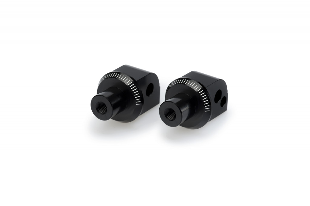 Footpeg adapters PUIG 6647N Crni