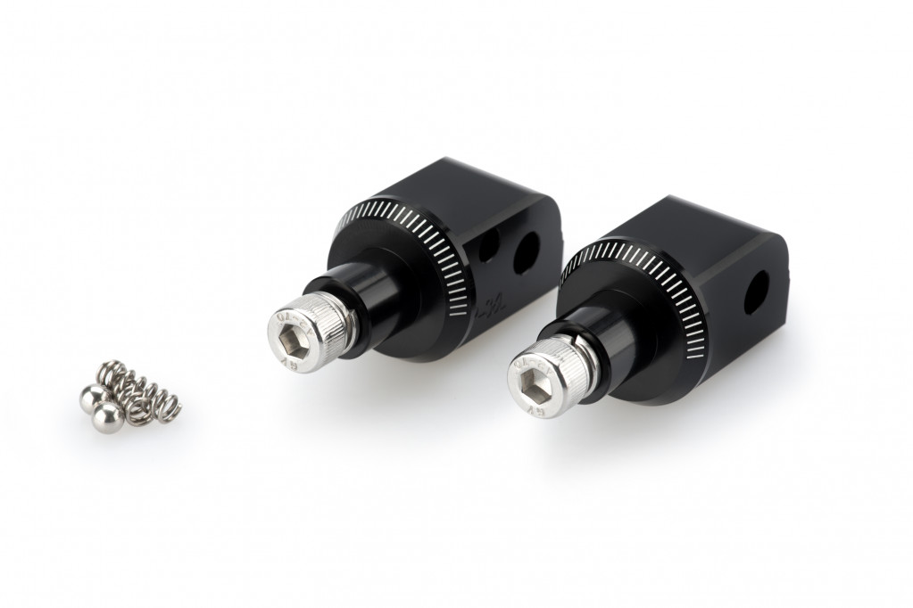 Footpeg adapters PUIG 7211N Crni