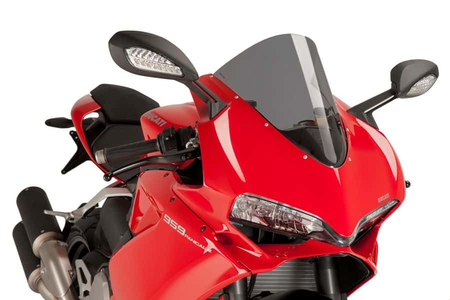 Windscreen PUIG RACING 7621F dark smoke