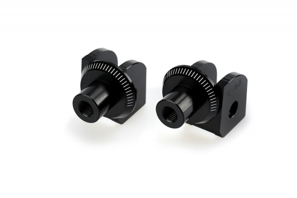Footpeg adapters PUIG 8877N Crni for BMW R 1200 Nine T 2016-2019