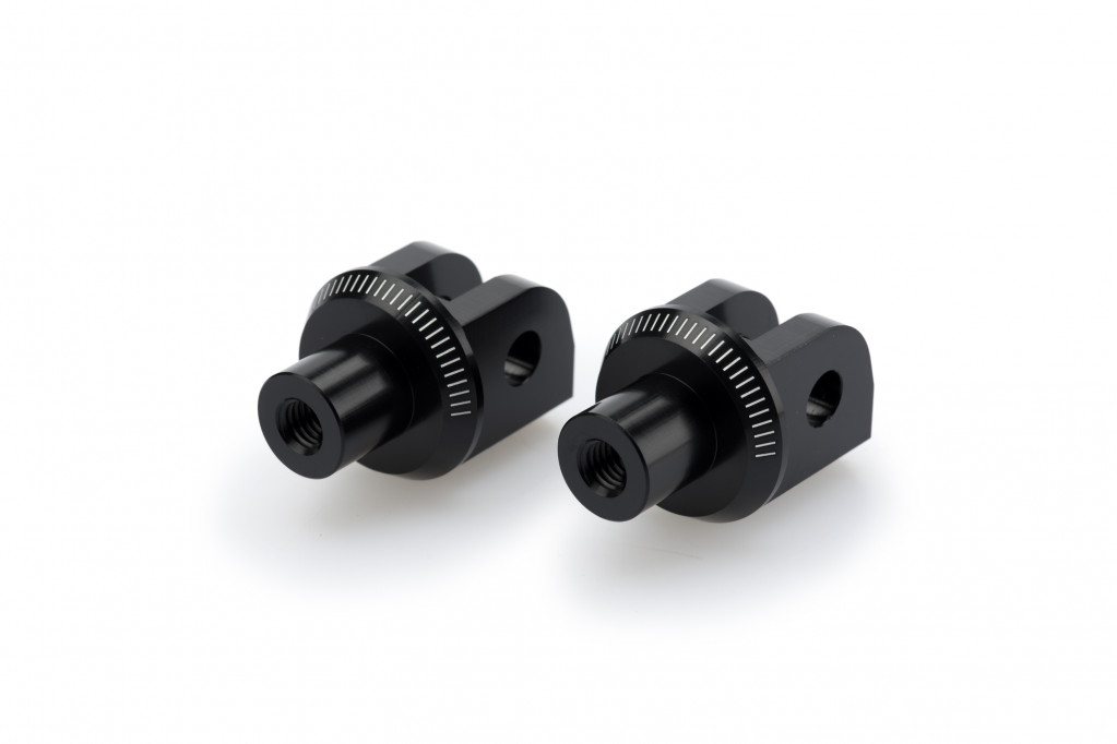 Footpeg adapters PUIG 8887N Crni