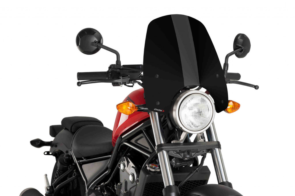 Windshield PUIG NEW. GEN TOURING 9462N Crni