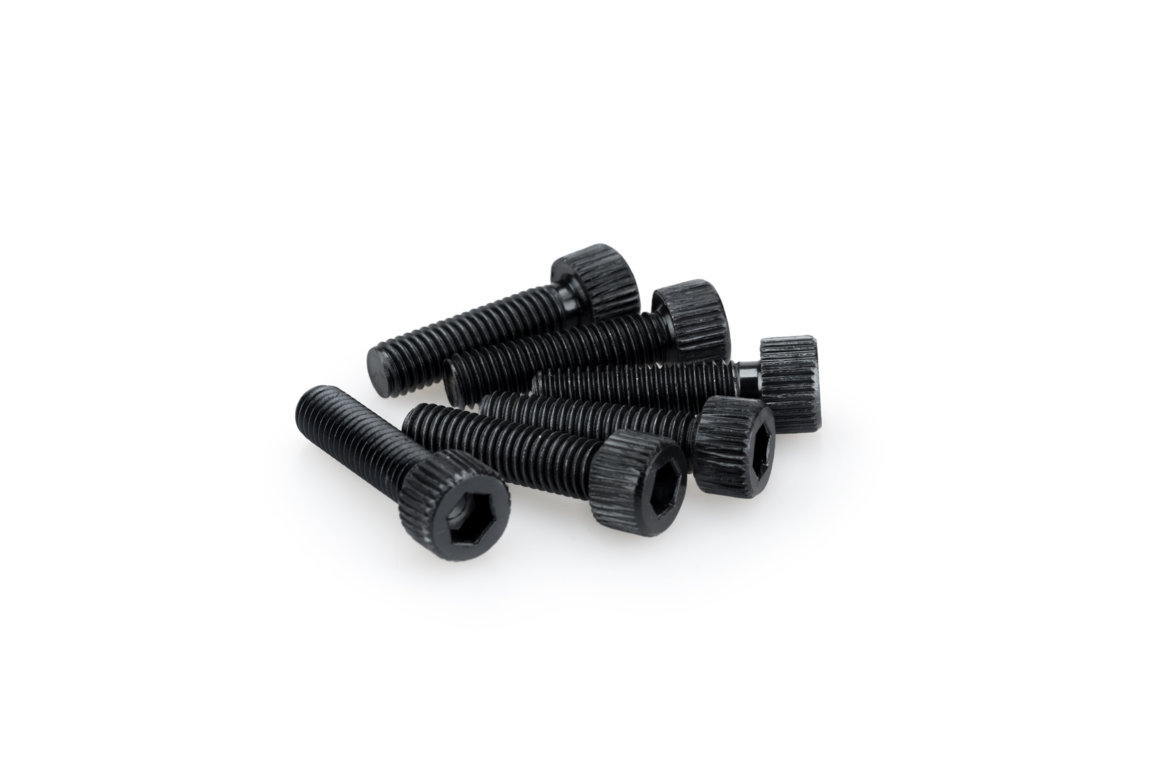 Screws PUIG ANODIZED 0473N Crni M8 x 30mm (6pcs)