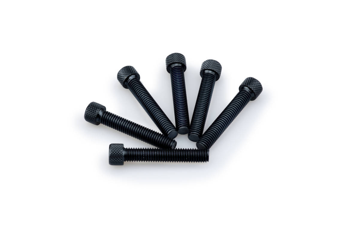 Screws PUIG ANODIZED 0516N Crni M8 x 45mm (6pcs)