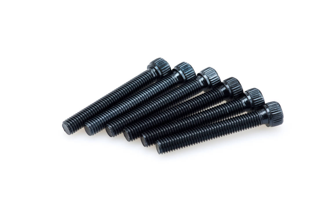 Screws PUIG ANODIZED 0540N Crni M8 x 55mm (6pcs)