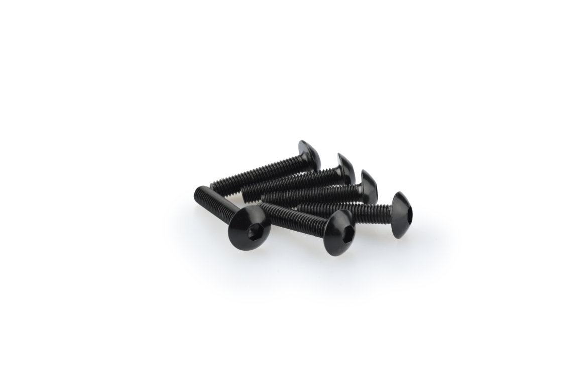 Screws PUIG ANODIZED 0610N Crni M5 x 25mm (6pcs)