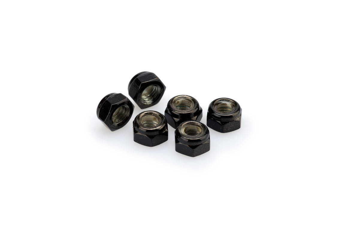 Nuts PUIG ANODIZED 0832N Crni M8 (6pcs)