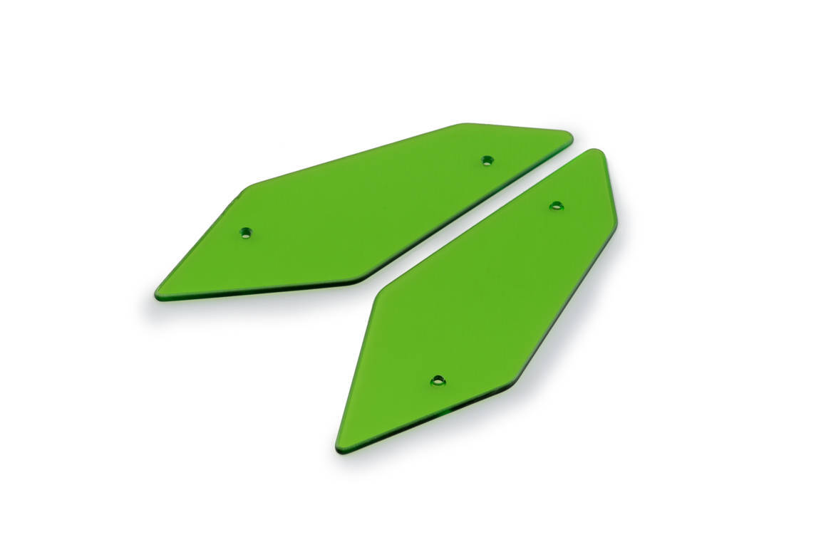 Spare deflectors PUIG DOWNFORCE 20329V green