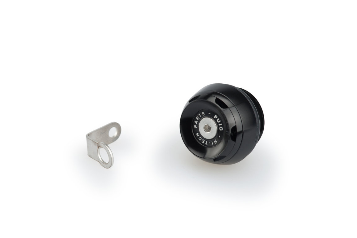 Plug oil cap PUIG TRACK 20344N Crni