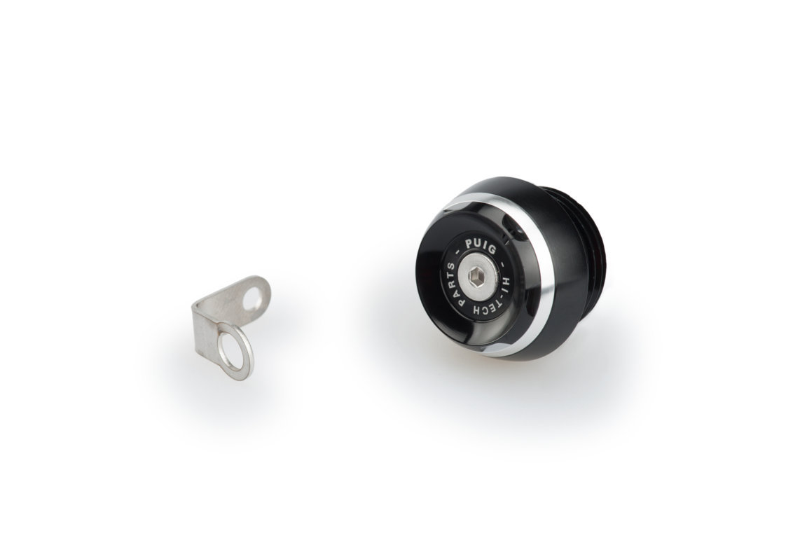 Plug oil cap PUIG TRACK 20344P silver