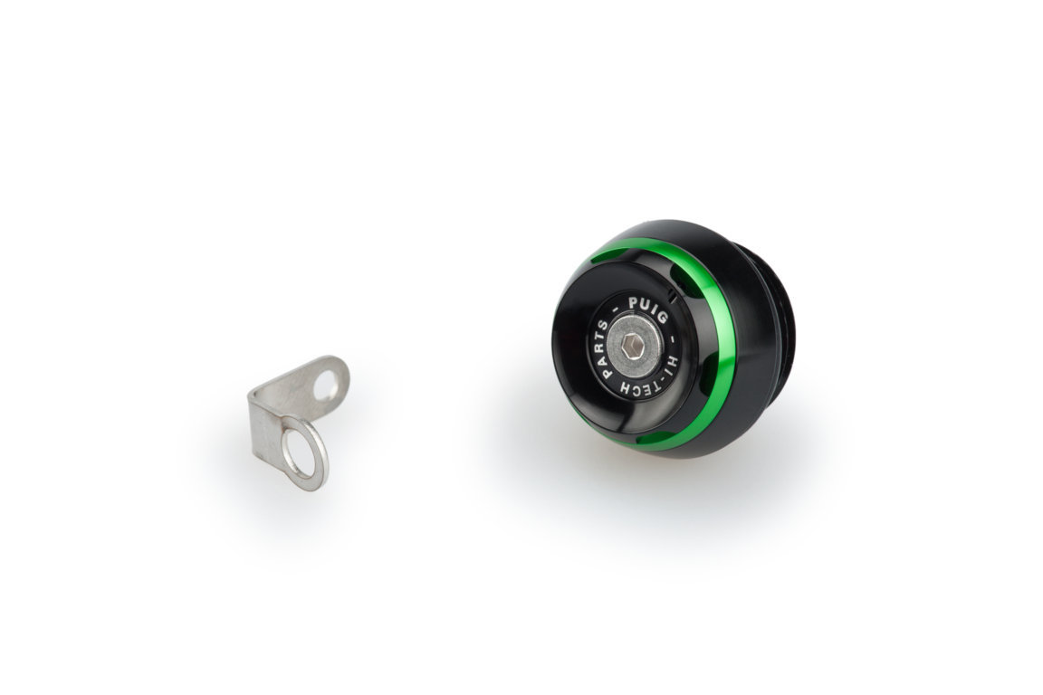 Plug oil cap PUIG TRACK 20344V green