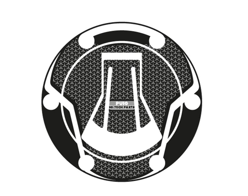 Fuel cap cover PUIG NAKED 20613U grey