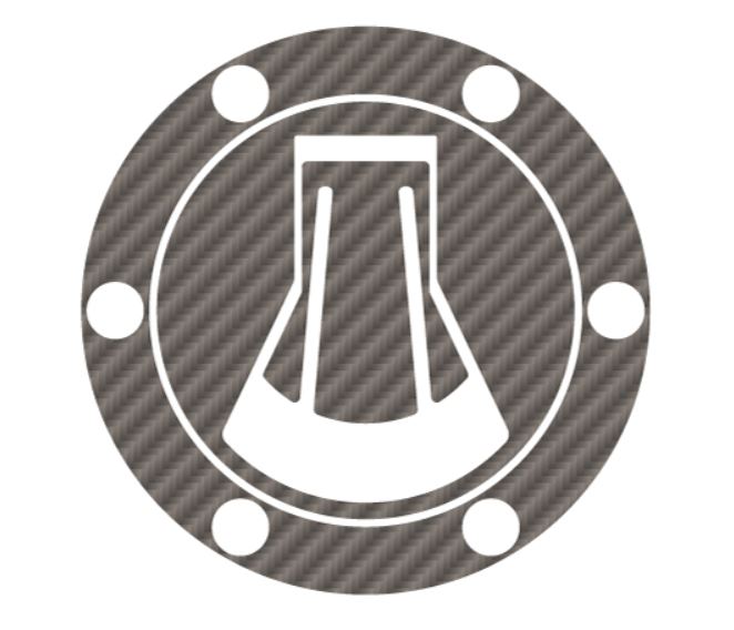 Fuel cap cover PUIG X-TREME 20615C carbon look