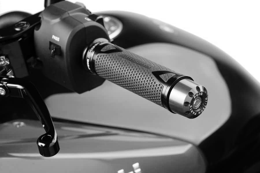 Bar ends PUIG SHORT 20719N Crni