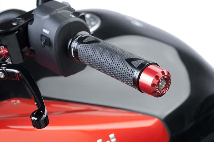 Bar ends PUIG SHORT 20719R crven