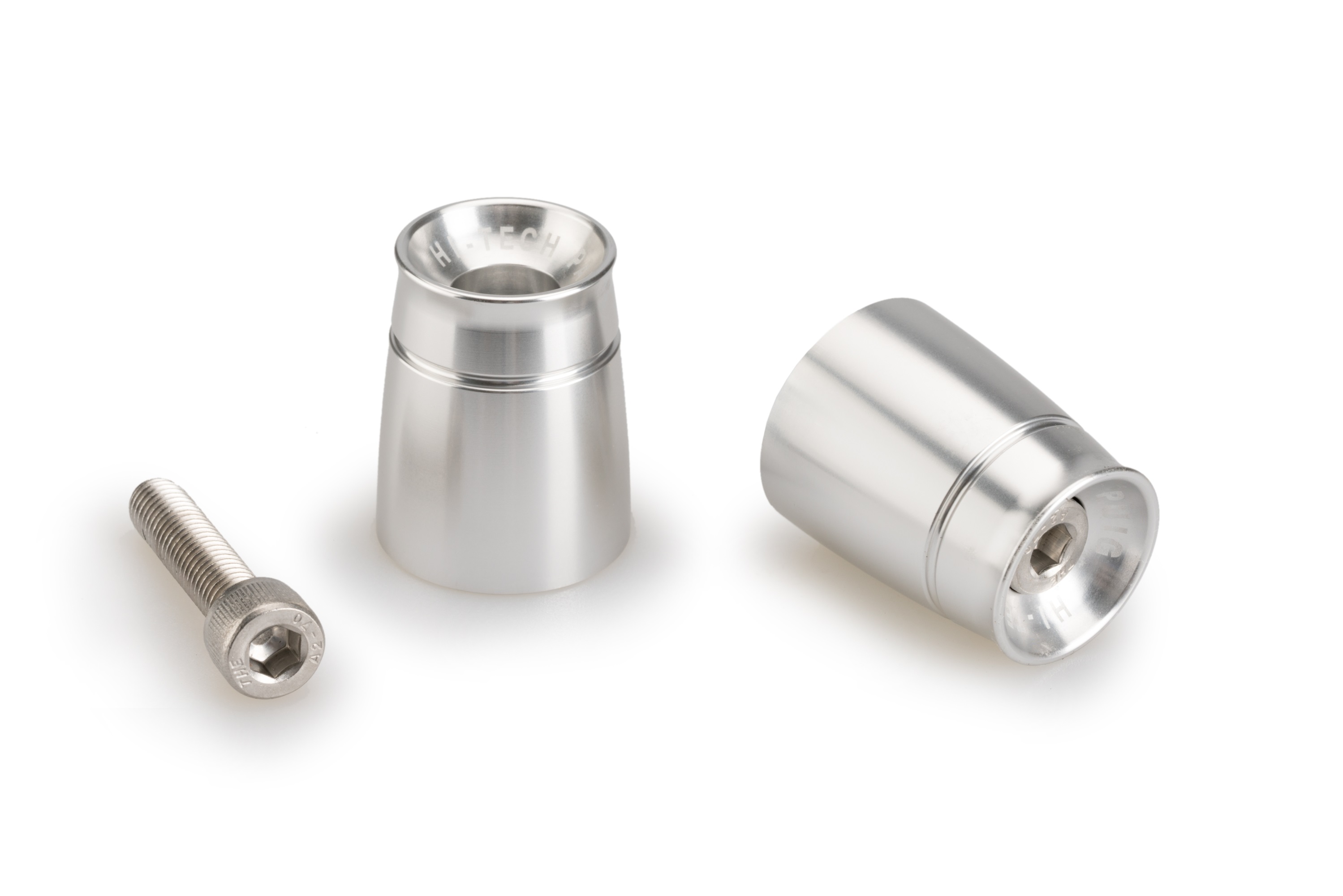 Bar ends PUIG SPORT 21008P silver