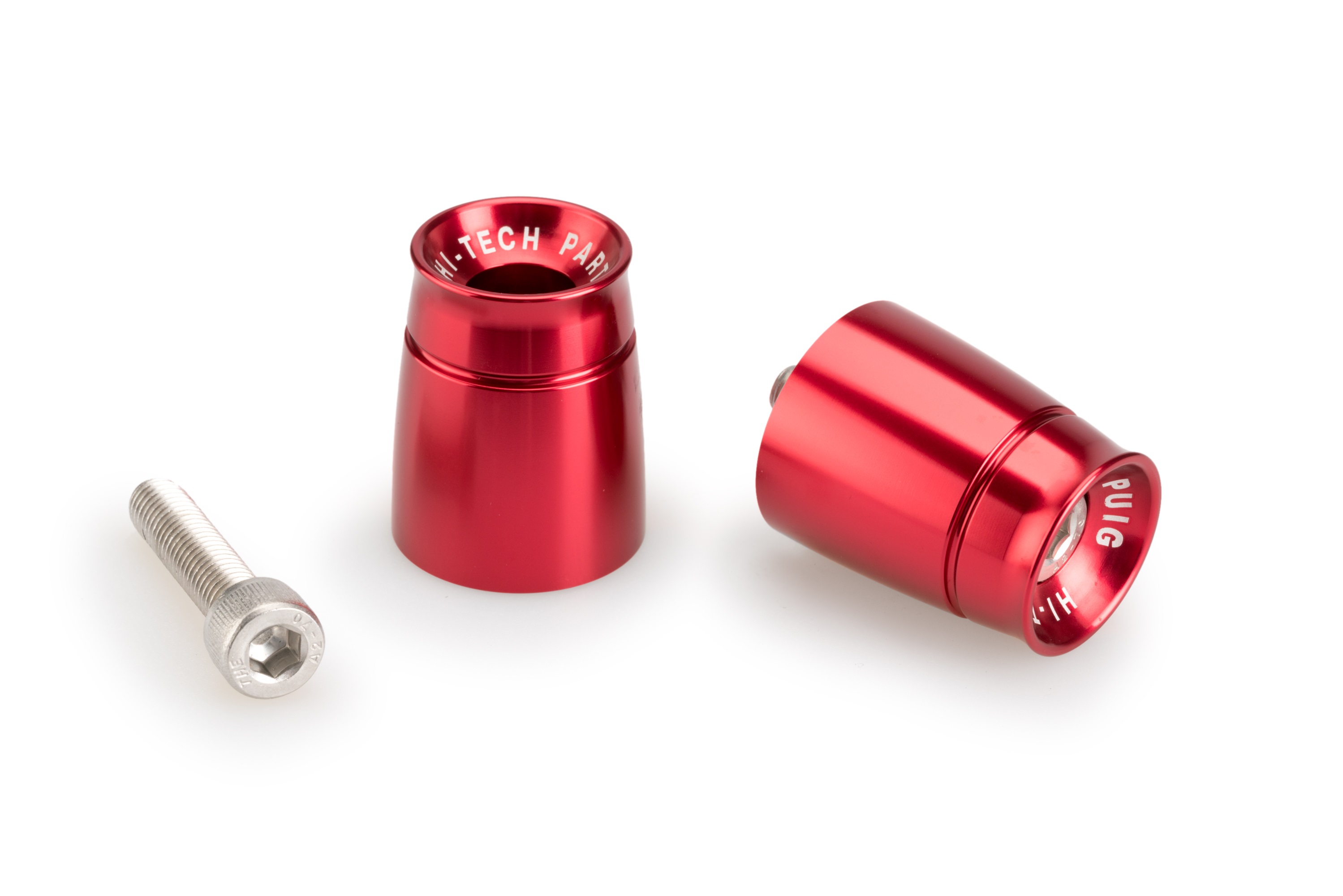 Bar ends PUIG SPORT 21008R crven