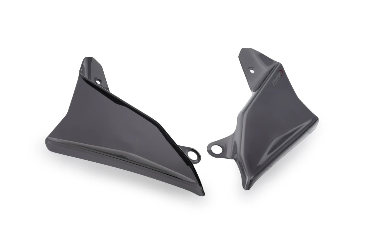 Extended front deflectors PUIG 21128F dark smoke