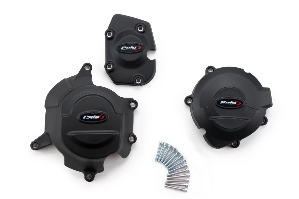Engine protective covers PUIG 21443N Crni