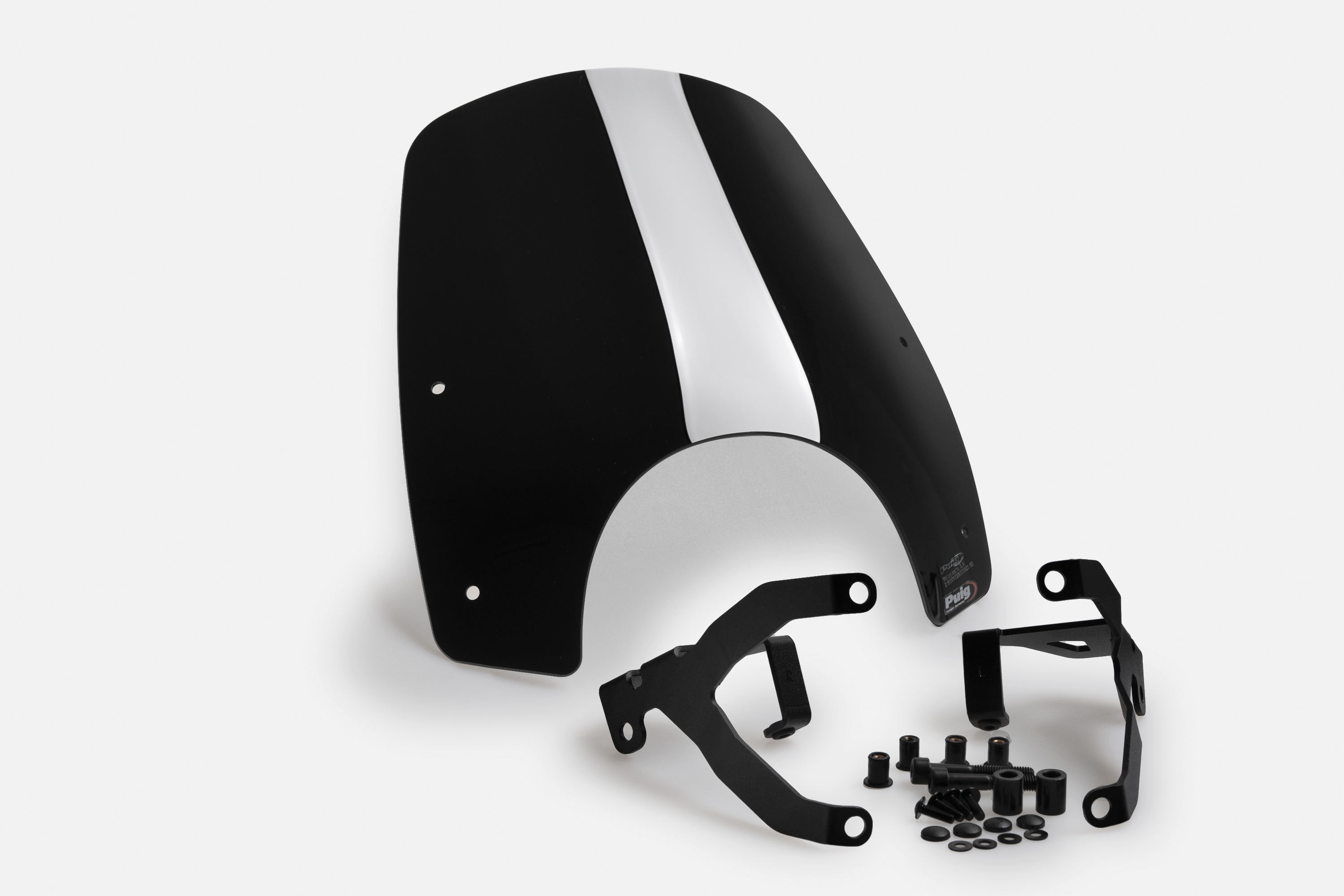 Windshield PUIG NEW GEN. SPORT 21634N Crni
