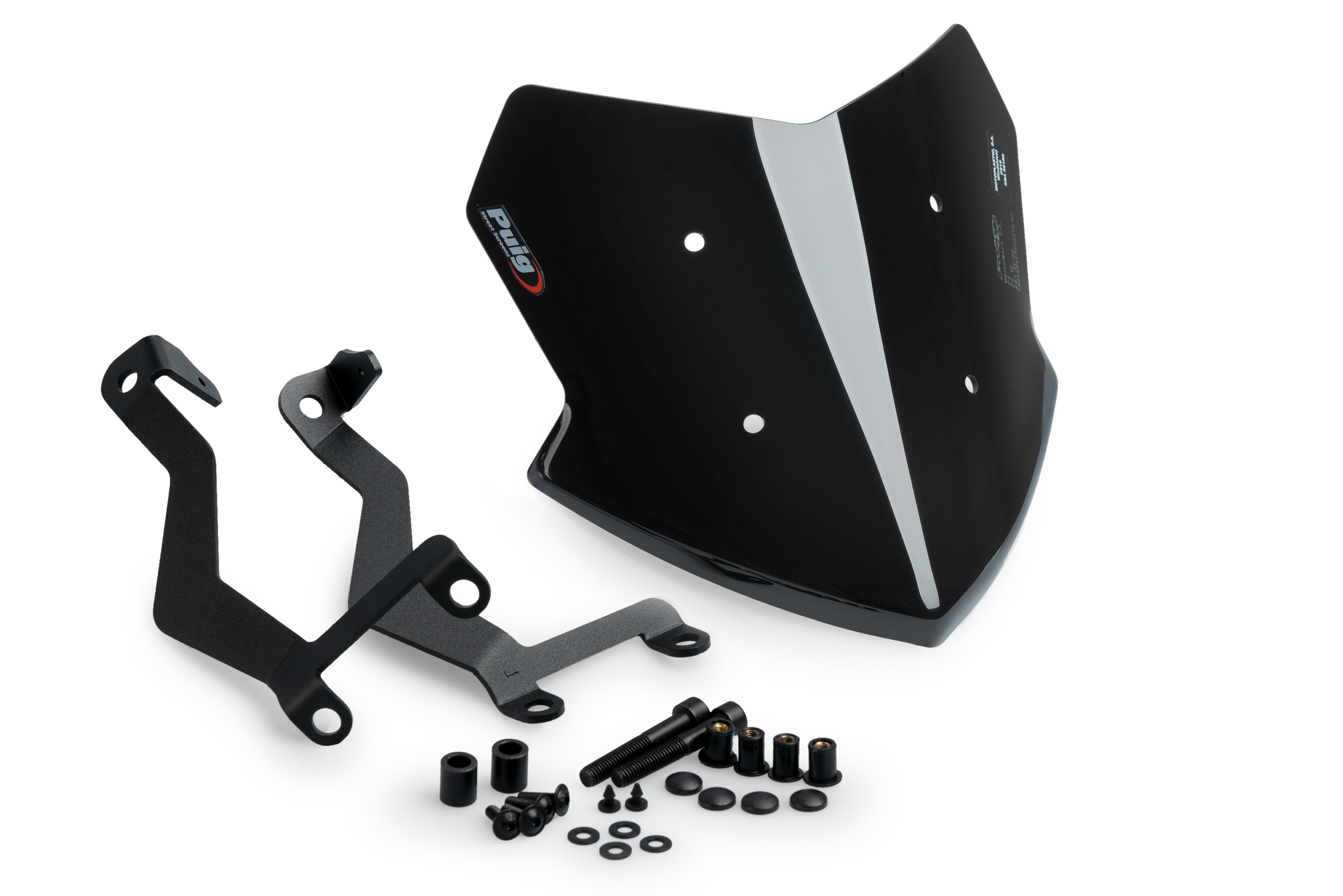 Windshield PUIG NEW GEN. SPORT 21653N Crni