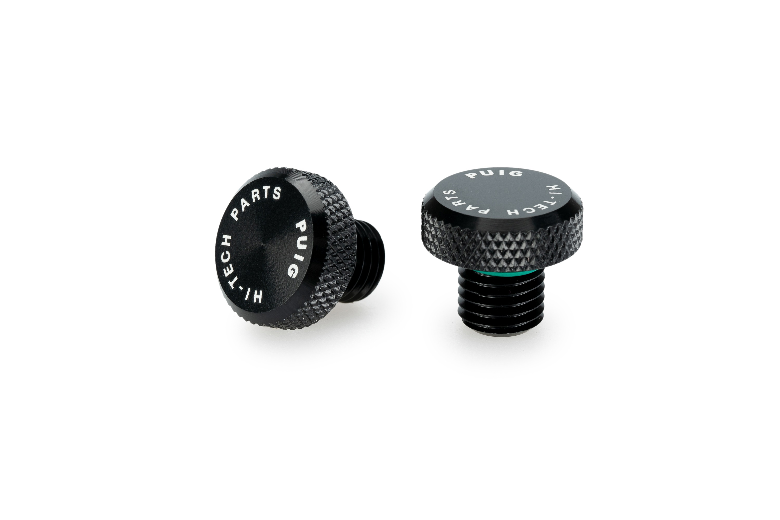 Mirror hole screw plug PUIG 21808N Crni