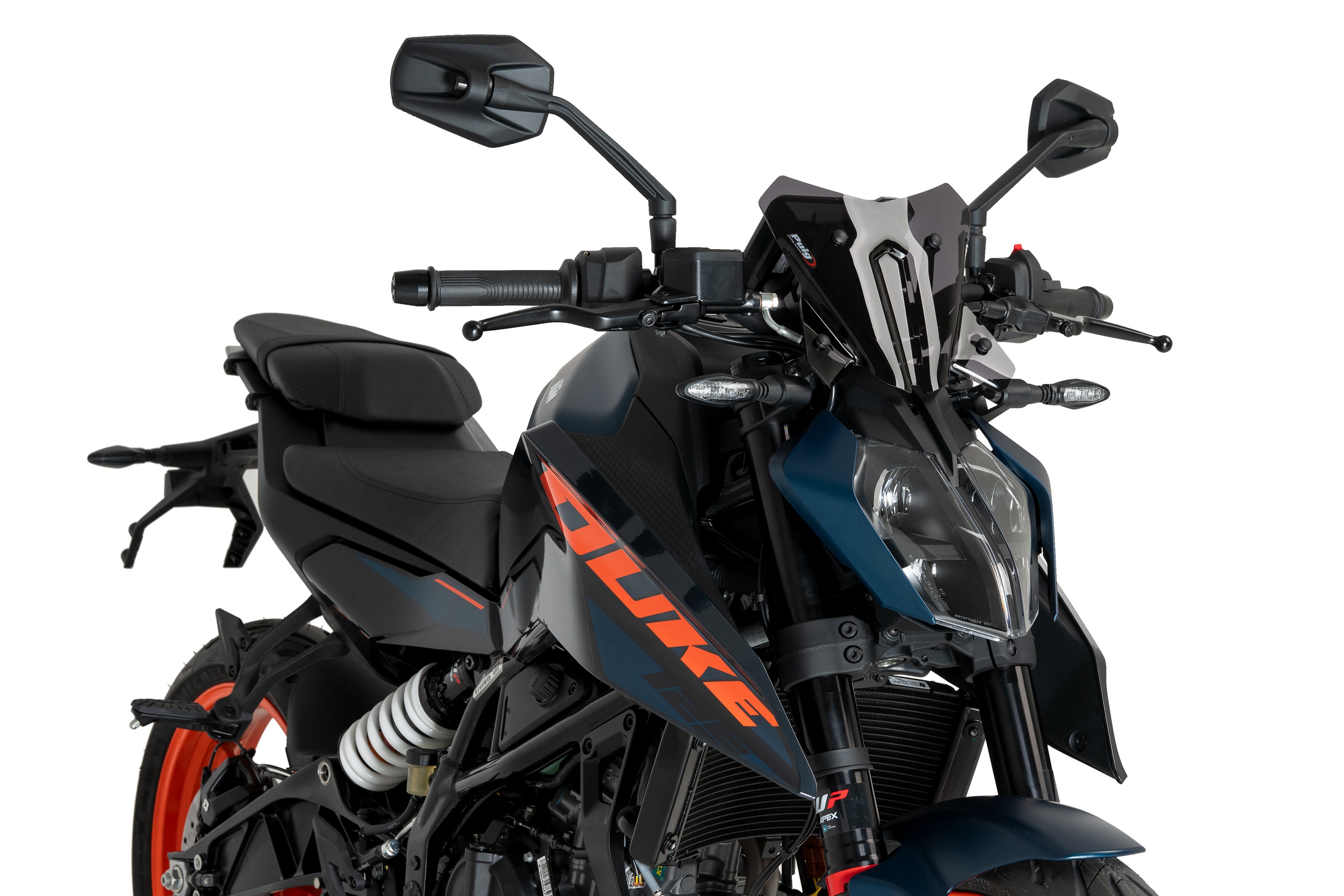 Windshield PUIG NEW GEN. SPORT 21997F dark smoke