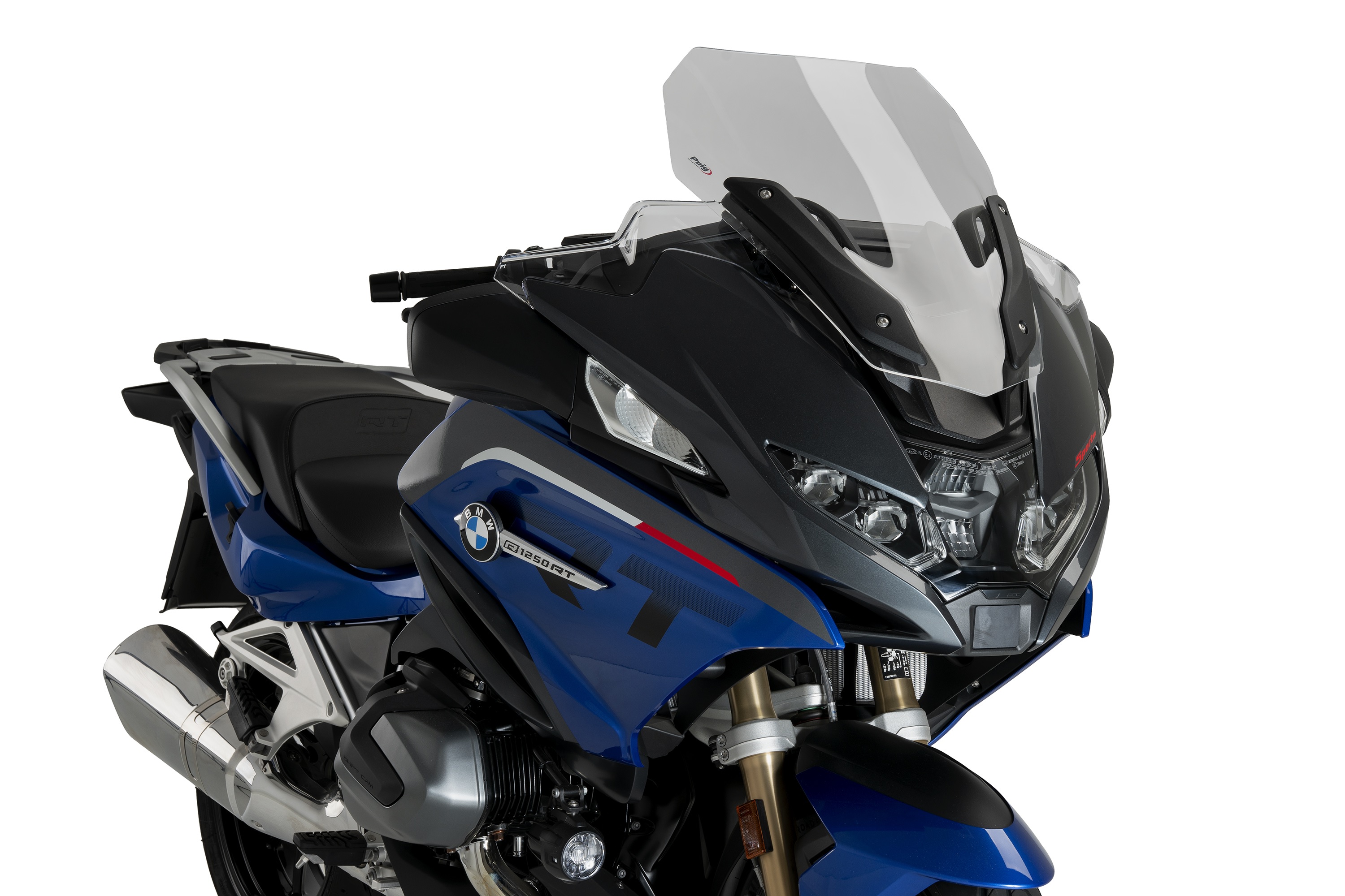 Windscreen PUIG SPORT 22047H smoke for BMW R 1250 RT 2021-2025